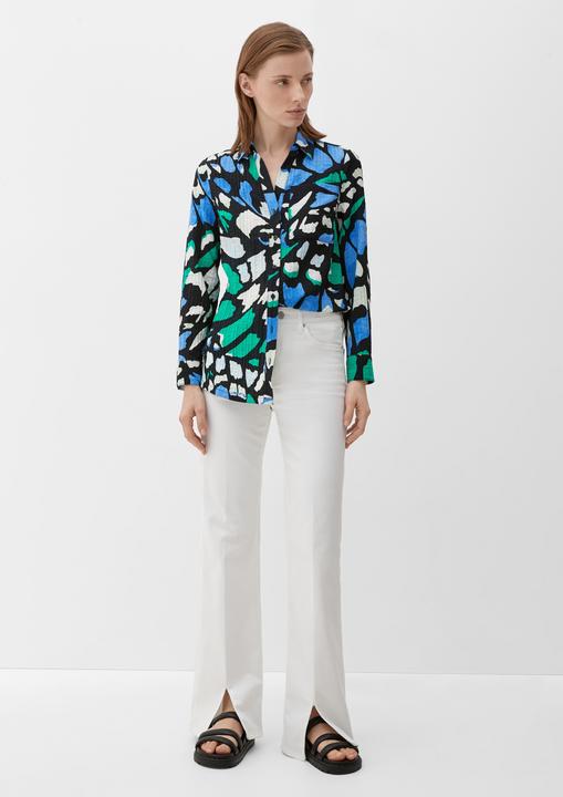 Immagine prodotto S.Oliver Bluse Longbluse aus Viskosemix (32)