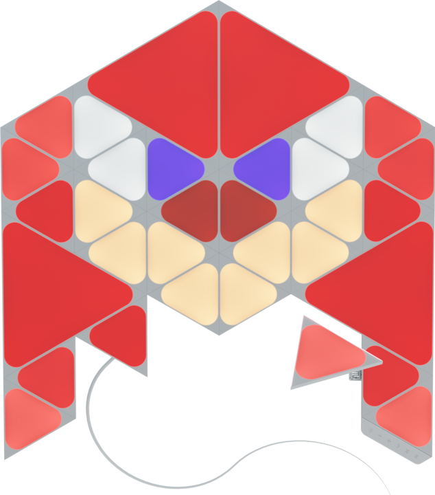 Actual product image Nanoleaf Shapes Limited Edition (32 Panels) (80 lm)