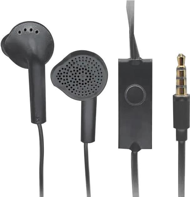 Samsung EHS61ASFBE Casque d'écoute stéréo avec télécommande noir en vrac (Filaire)