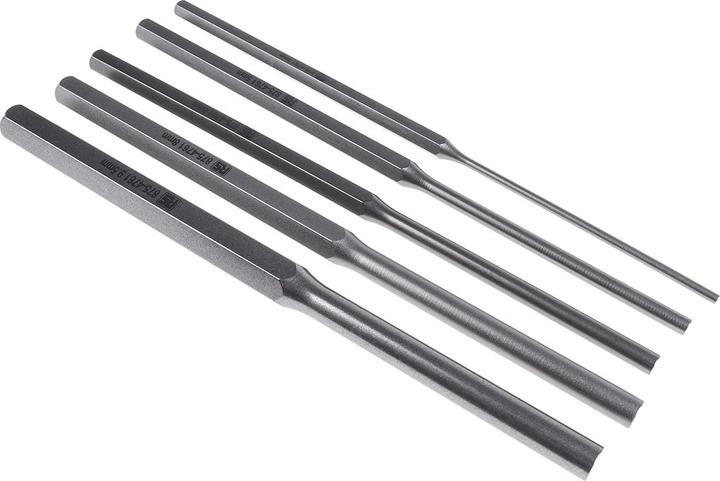 Produktbild RS PRO 5pcs long pin punch set