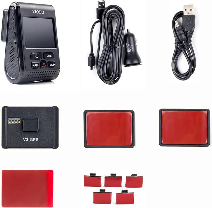 Produktbild Viofo A119 V3 (Eingebautes Mikrofon, GPS-Empfänger, 2K)