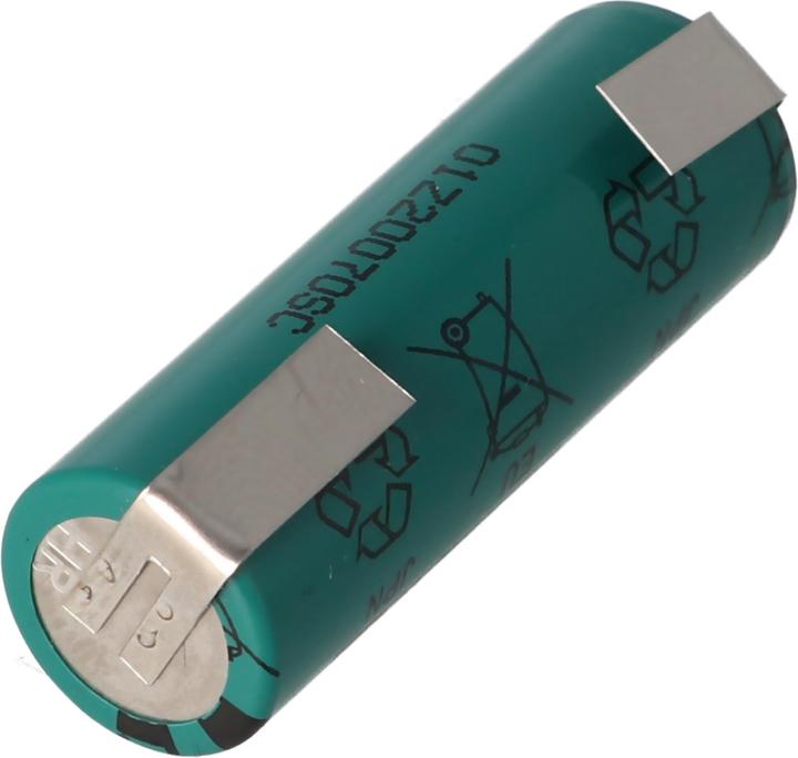 Actual product image FDK Akku 4/5AA Lötfahnen U-Form, Industrieausführung Flattop (1 pcs., 1100 mAh, Chargers without battery)