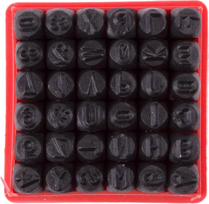 Produktbild Benson Letter Punch Set