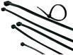 Produktbild ACT Cable ties black, length 450 mm, width 8.0 mm. Length: 450 mm Cable tie black 450/8.0mm (Kunststoffkabelbinder, 450 mm, 100 Stk.)