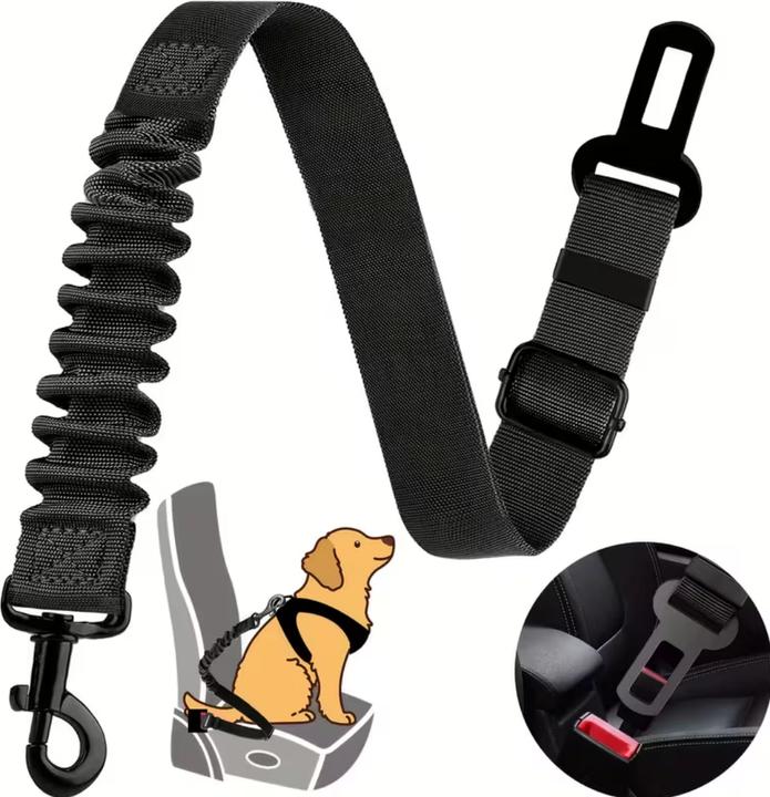 Actual product image Suba Dog seat belt for the car (Dog)