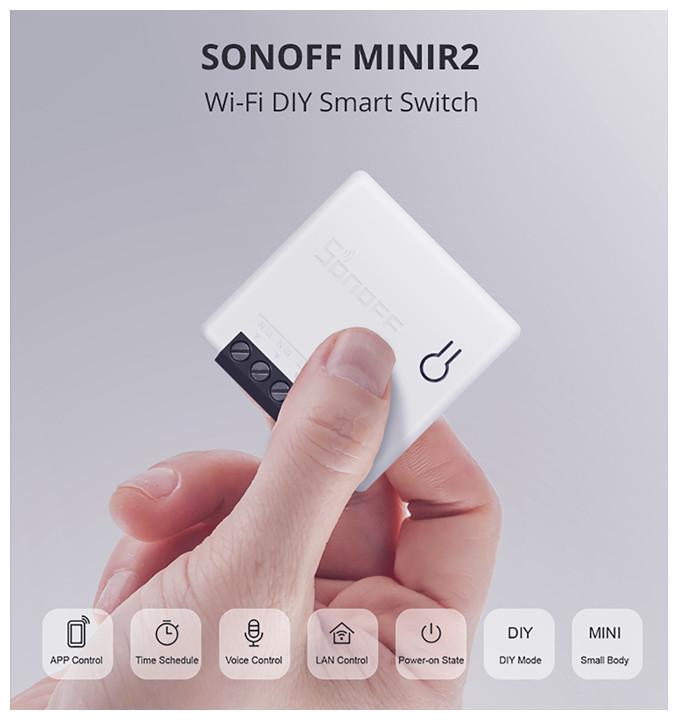 Actual product image Sonoff Mini R2 (Heating actuator)