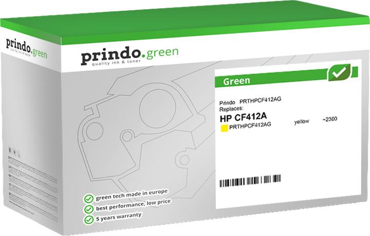 Produktbild Prindo kompatibel mit HP 410A (Y)