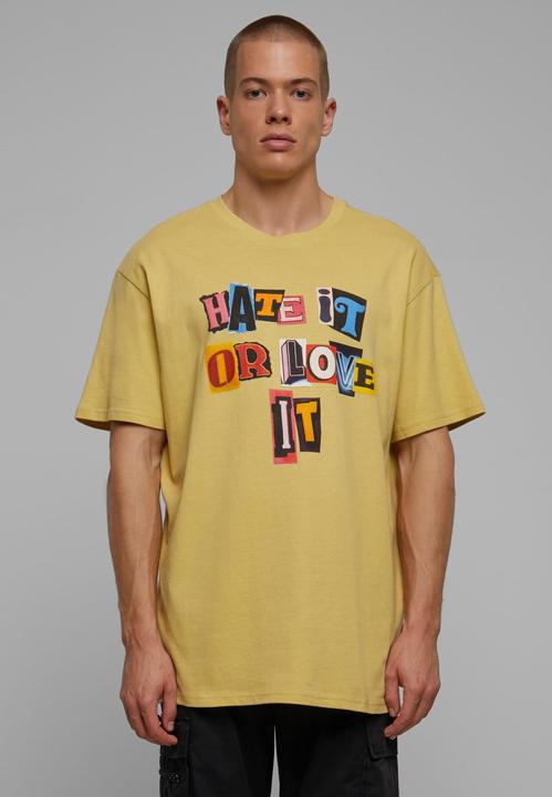 Actual product image Urban Classics Hate it or Love it Oversize Tee - 119383 (L)