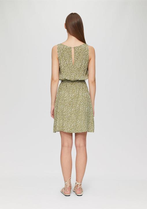 Image du produit s.Oliver Kleid Viskose-Kleid mit Cut-out und Bindeband (44)