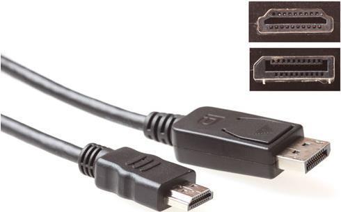 Produktbild DisplayPort — HDMI (Typ A) (3 m, DisplayPort, HDMI, 2.0)