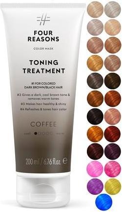 Produktbild Four Reasons Color Mask Coffee Toning Treatment Color Depositing Conditioner 6.76 fl oz (200 ml)