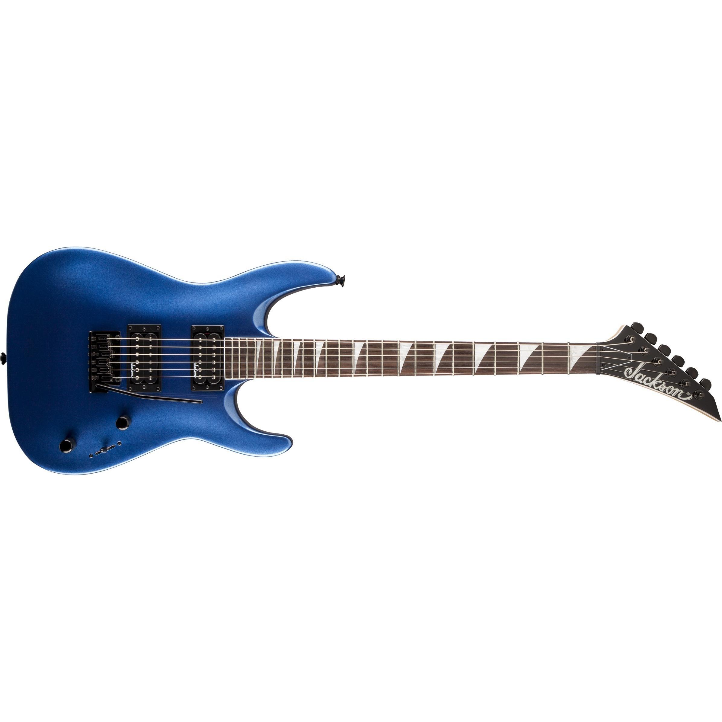 JACKSON JS22 Dinky Arch Top Electric Guitar, Metallic Blue (Chitarra elettrica), Chitarra, Blu