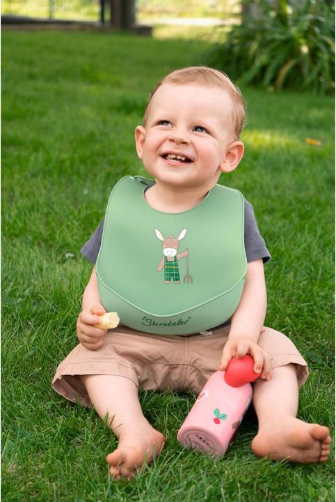 Actual product image Sterntaler Silicone bib (4 Months)