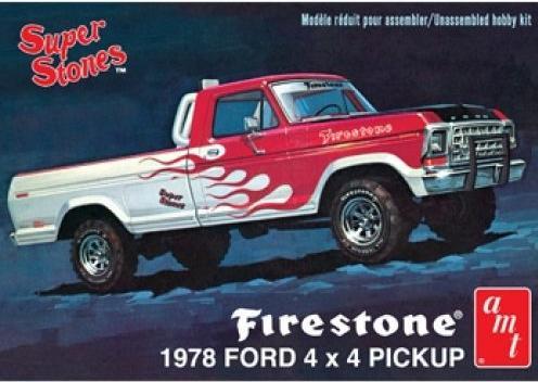 Actual product image AMT 1978 Ford pickup Firestone Super Stones