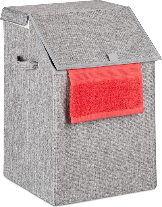 Actual product image Relaxdays Rectangular Hamper (56 l)