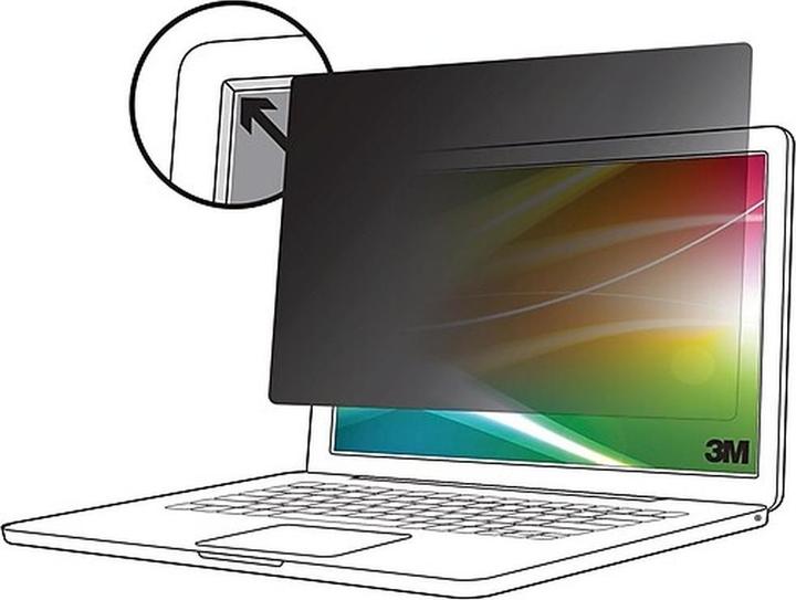 Actual product image 3M BP141W1B Privacy Screen. 16:10 14.1 Bright Screen for Laptop (14.09", 16:10)