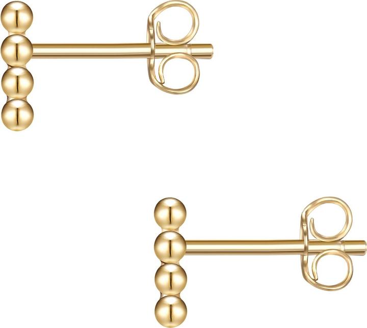 Actual product image Glanzstücke München Ladies Cross Sterling Silver Yellow Gold - 31562 (Sterling Silver)