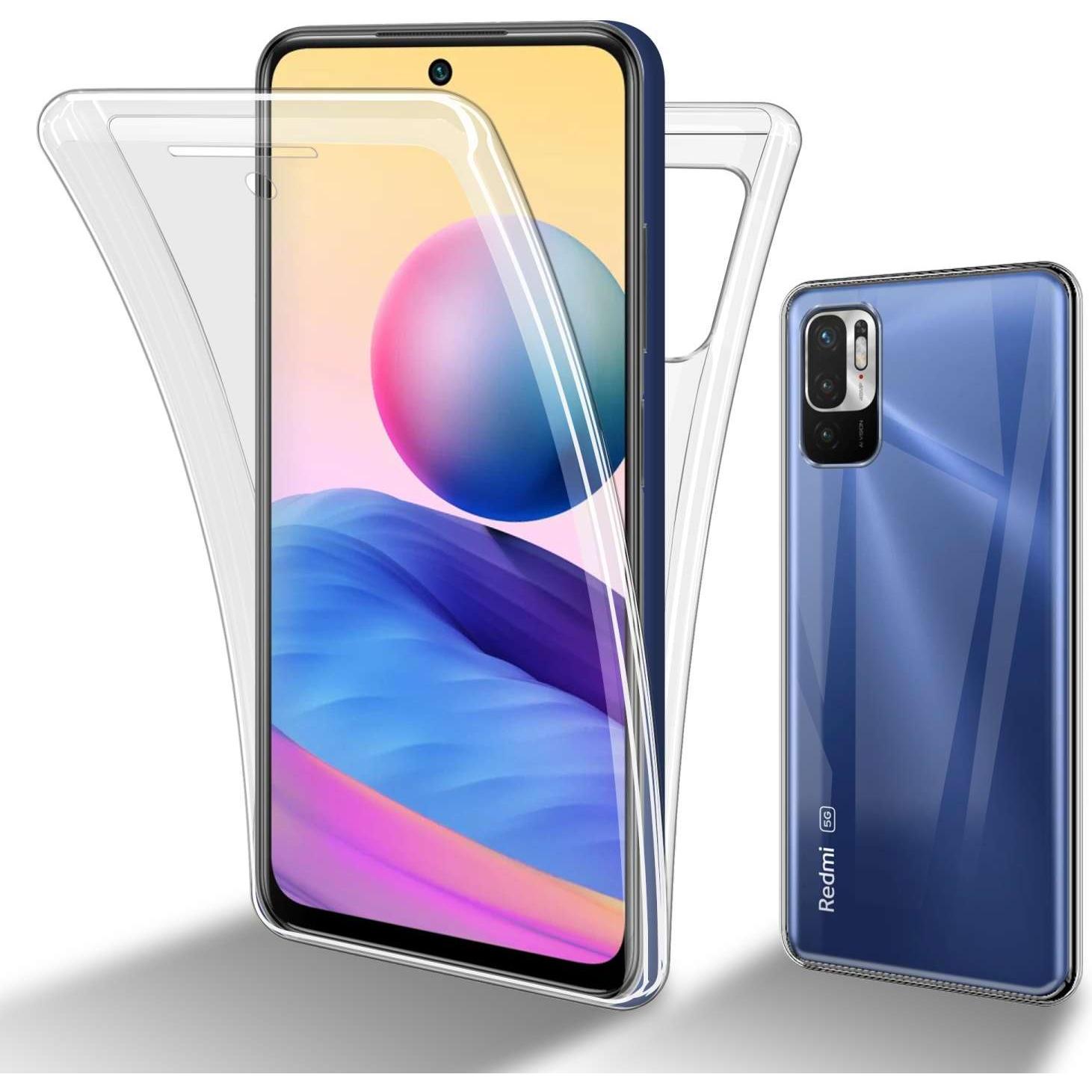 Cadorabo TPU 360 Grad Hülle für Xiaomi RedMi NOTE 10 5G / POCO M3 PRO 5G (Xiaomi Poco M3 Pro 5G, Xiaomi Redmi Note 10 5G...