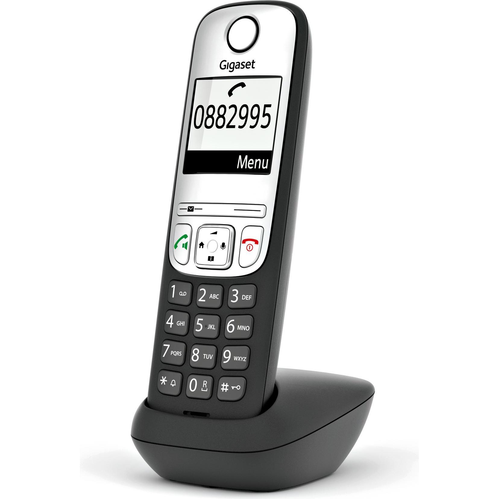 Gigaset A690 HX schwarz, Telefon, Schwarz