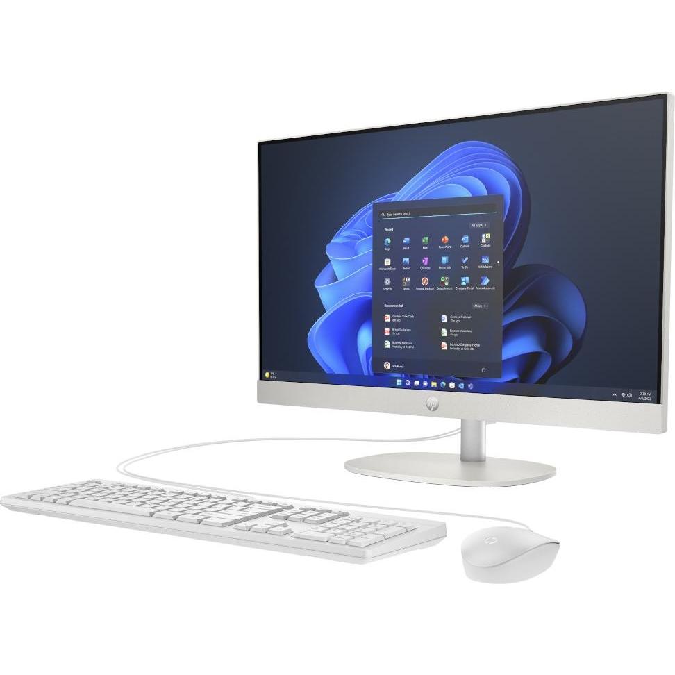 HP PROONE 245 G10 AIO R3-7330U (256 GB, 8 GB, AMD Ryzen 3 7330U), PC, Schwarz