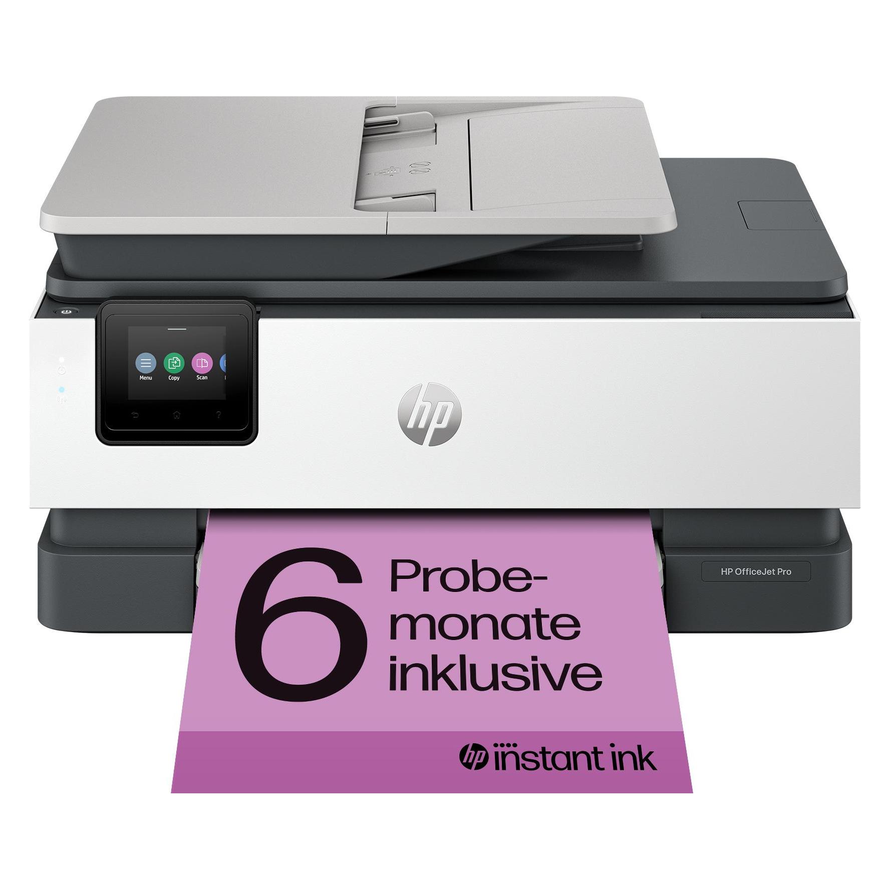 HP OfficeJet Pro 8124e (Tintenpatrone, Farbe), Drucker, Grau
