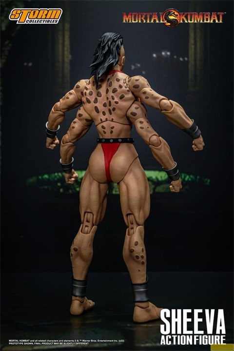 Actual product image Storm Collectibles Mortal Kombat figurine 1/12 Sheeva 18 cm
