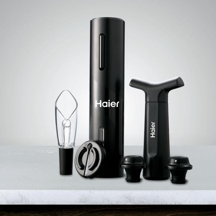 Produktbild Haier Elektrisches Weinset mit USB Stick (Weinpumpe, Weinbelüfter)