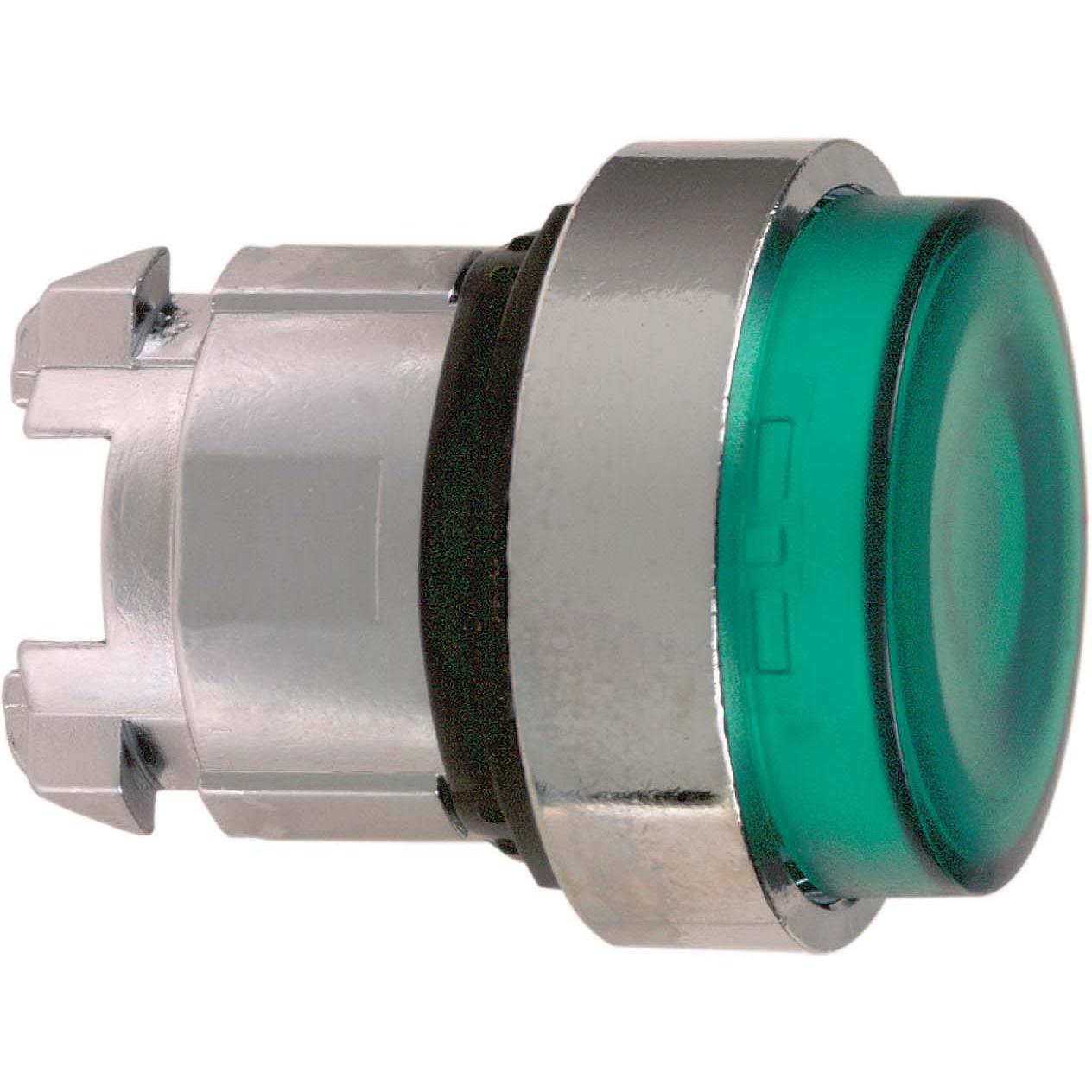 Schneider Electric Leuchttaster grün rund 22mm IP66, Taster + Schalter, Grün
