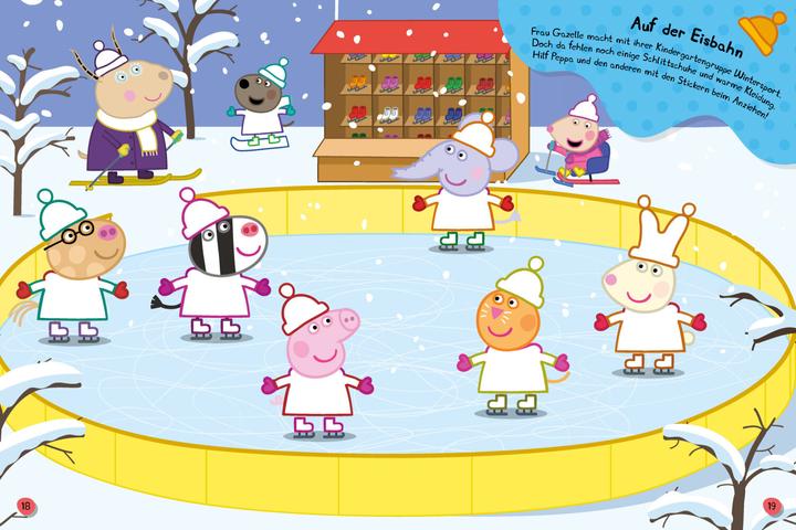 Produktbild Peppa Pig Mein Stickerbuch Anziehen mit Peppa