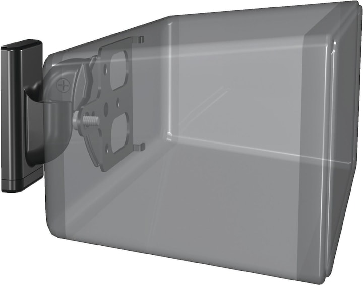 Actual product image Sanus WSWM22 Wall mount for Sonos One, Play:1 and Play:3, Pair (1 pair, Wall installation, Pivoting, Tiltable)
