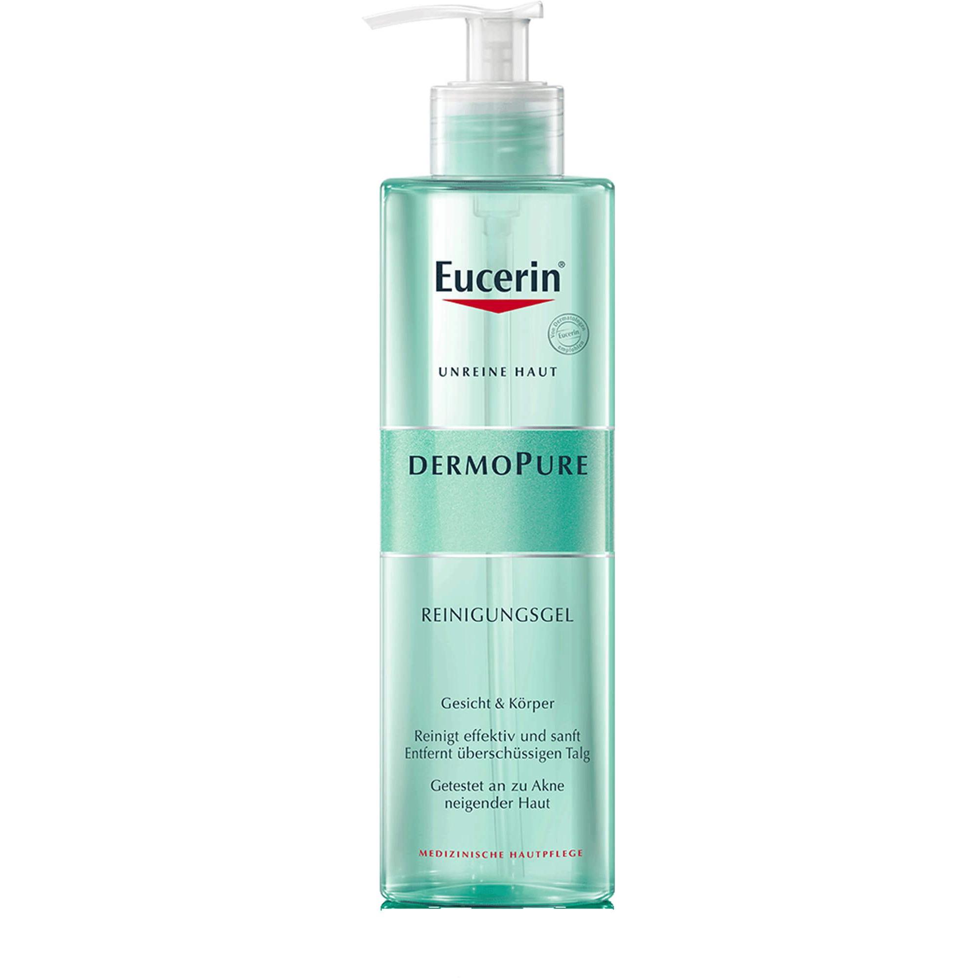 Eucerin, Gesichtsreinigung, DermoPure (Reinigungstücher, 400 ml)