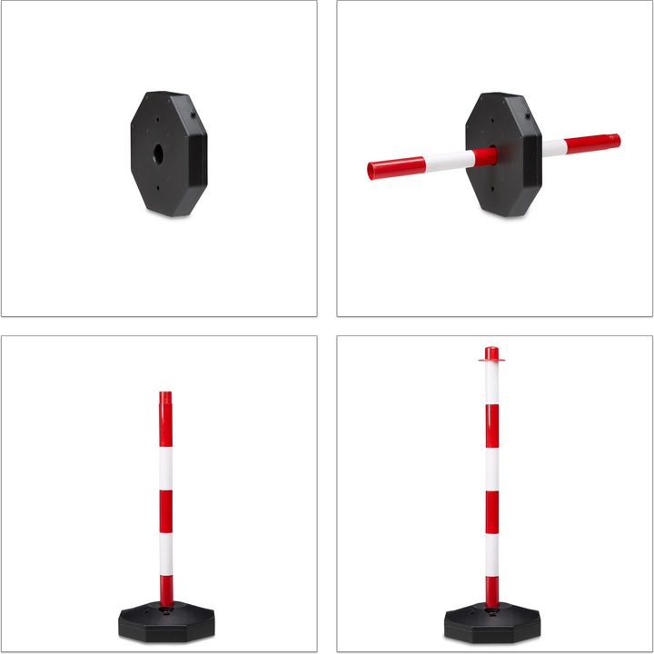 Actual product image Relaxdays Barrier posts