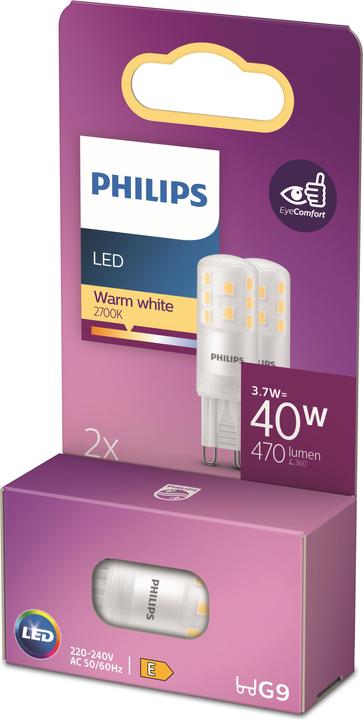 Actual product image Philips white (G9, 3.70 W, 470 lm, 2 x, E)