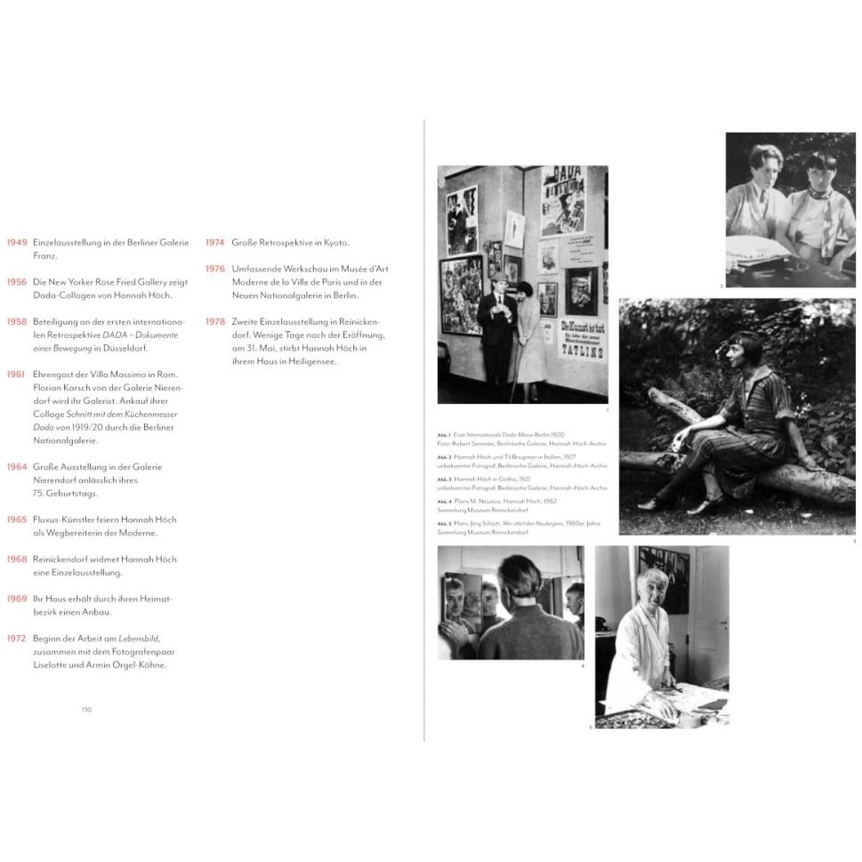 Thumbnail - Hannah Höch, Sachbücher von Christine Eissengarthen, Kerstin Riedel, Helmut Rössner, Cornelia Gerner für das Museum Rein...