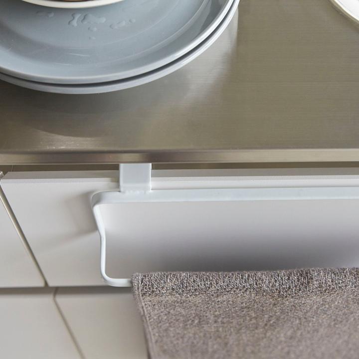Actual product image Yamazaki Wide kitchen towel rail TOWER