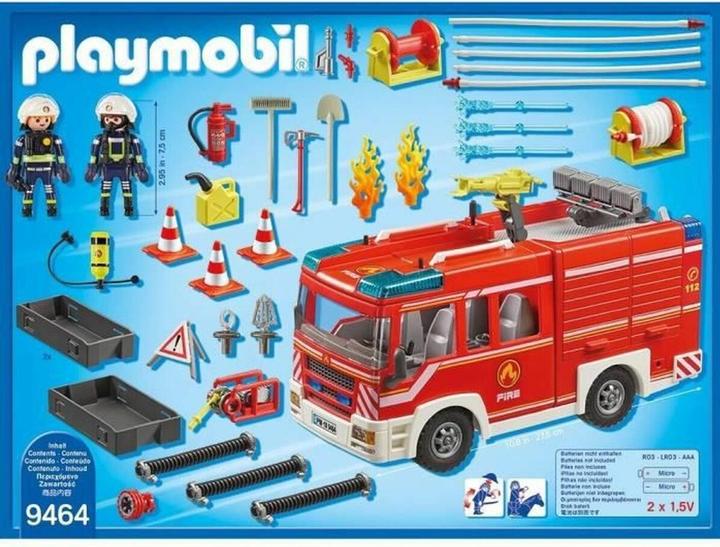 Produktbild Playmobil Feuerwehr-Rüstfahrzeug (9464, Playmobil City Action)