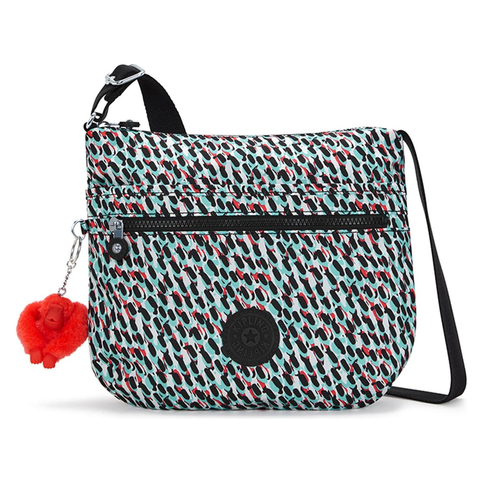 Kipling, Damen, Handtasche, Basic Print Arto Shoulderbag, Mehrfarbig