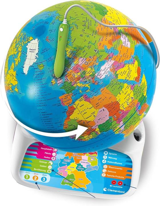 Immagine prodotto Clementoni Mappamondo interattivo (28 cm)