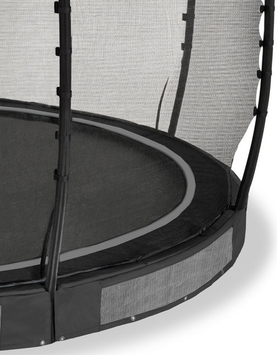 Produktbild Exit Allure Classic Bodentrampolin ø366cm - schwarz (366 cm)