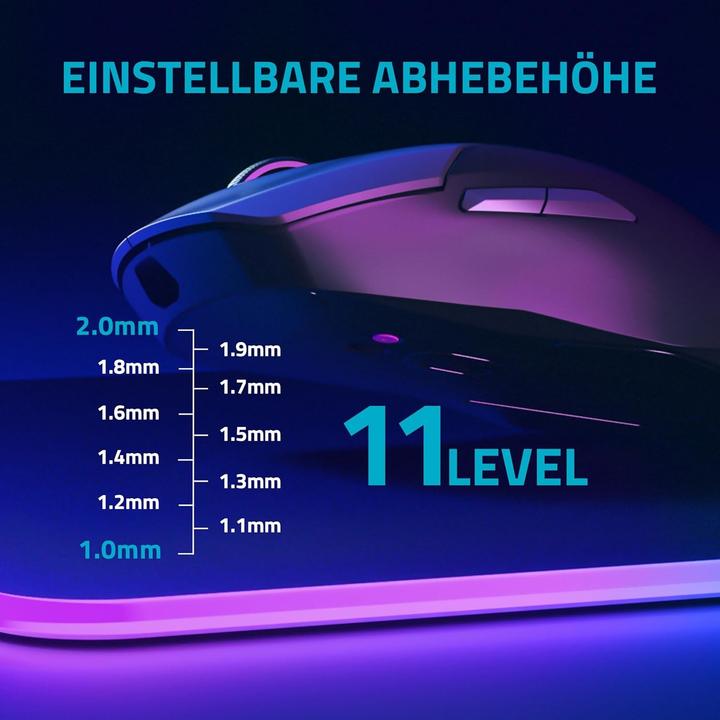 Produktbild Rapoo VT9PRO 4K+8K WL GAMING MAUS SW (Kabellos)