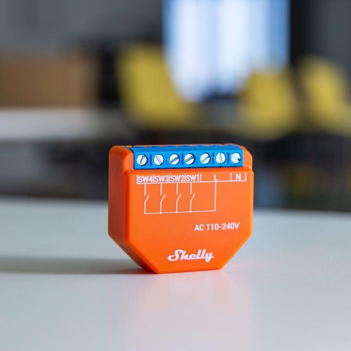 Actual product image Shelly Plus I4