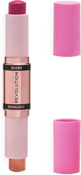 Makeup Revolution Blush & Highlight Stick (Champagne Shine)