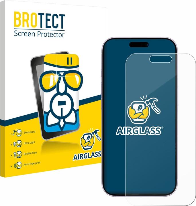 Actual product image BROTECT AirGlass Glass (1 pcs., Apple iPhone 17)