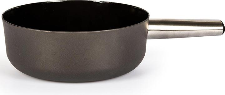 Stöckli Caquelon EMOTION Inox schwarz (3.30 l)