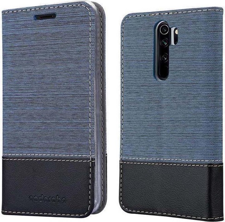 Produktbild Cadorabo Book Jeans Optik Cover (Xiaomi Redmi Note 8 Pro)