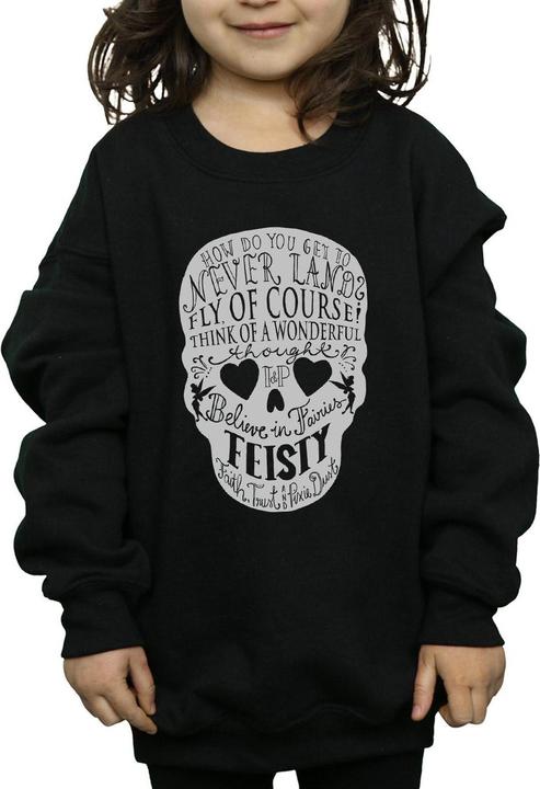 Produktbild Disney Tinker Bell Skull Sweatshirt Mädchen (128)