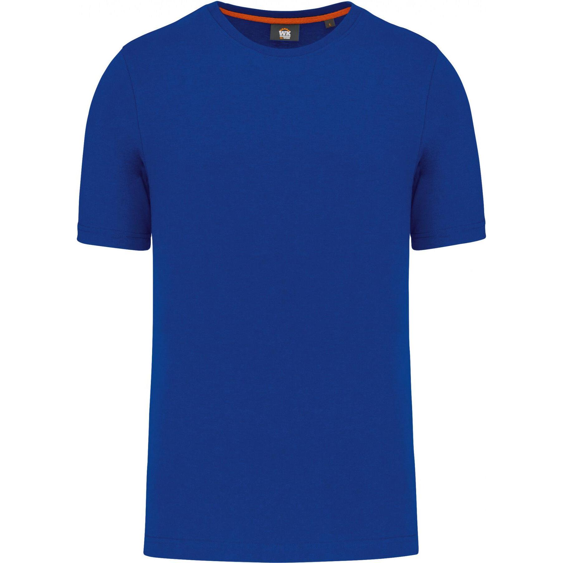 Kariban, Herren, Shirt, Umweltfreundliches T-Shirt mit Rundhalsausschnitt, Blau, (L)