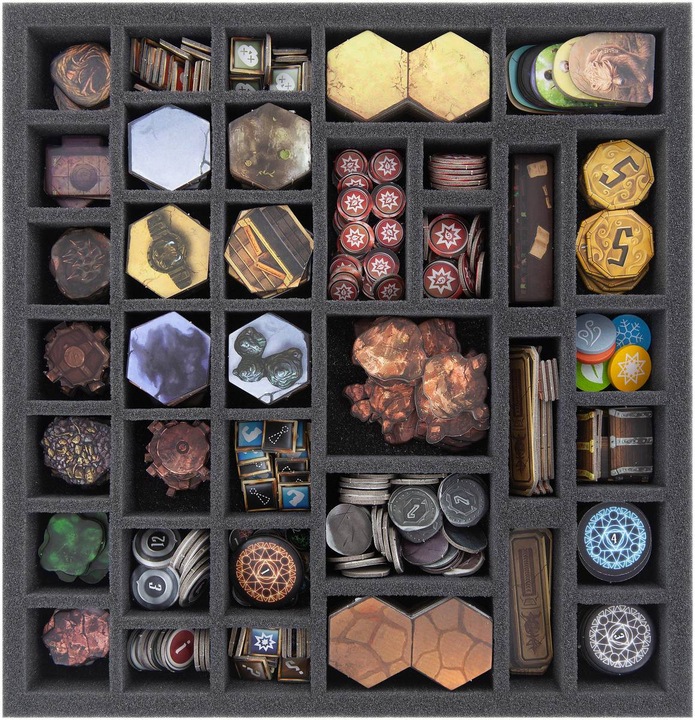 Actual product image Feldherr FH58215 - Foam Tray Set for Gloomhaven, Board Game Box (Foam material)