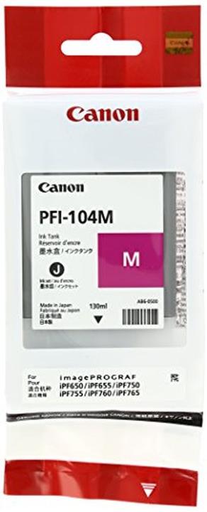 Actual product image Canon Pfi-104m (M)