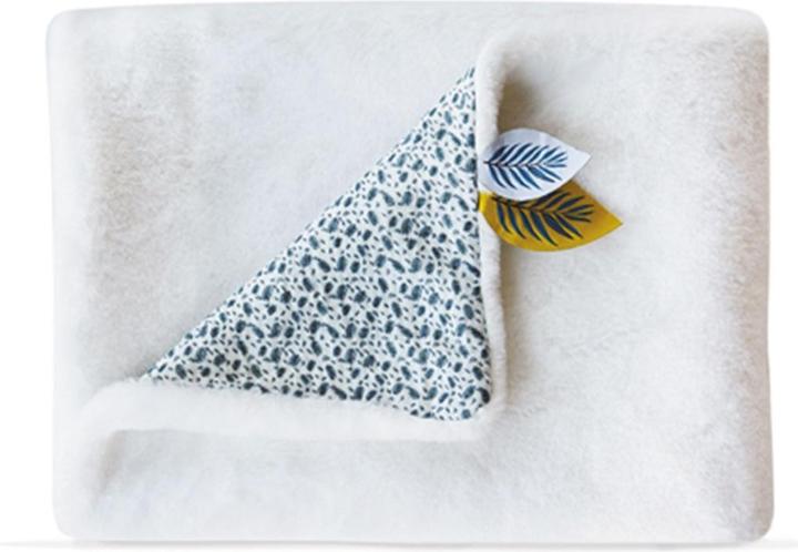 Actual product image Doudou et Compagnie Koala baby blanket, white 75x100cm ** (100 x 70 cm)